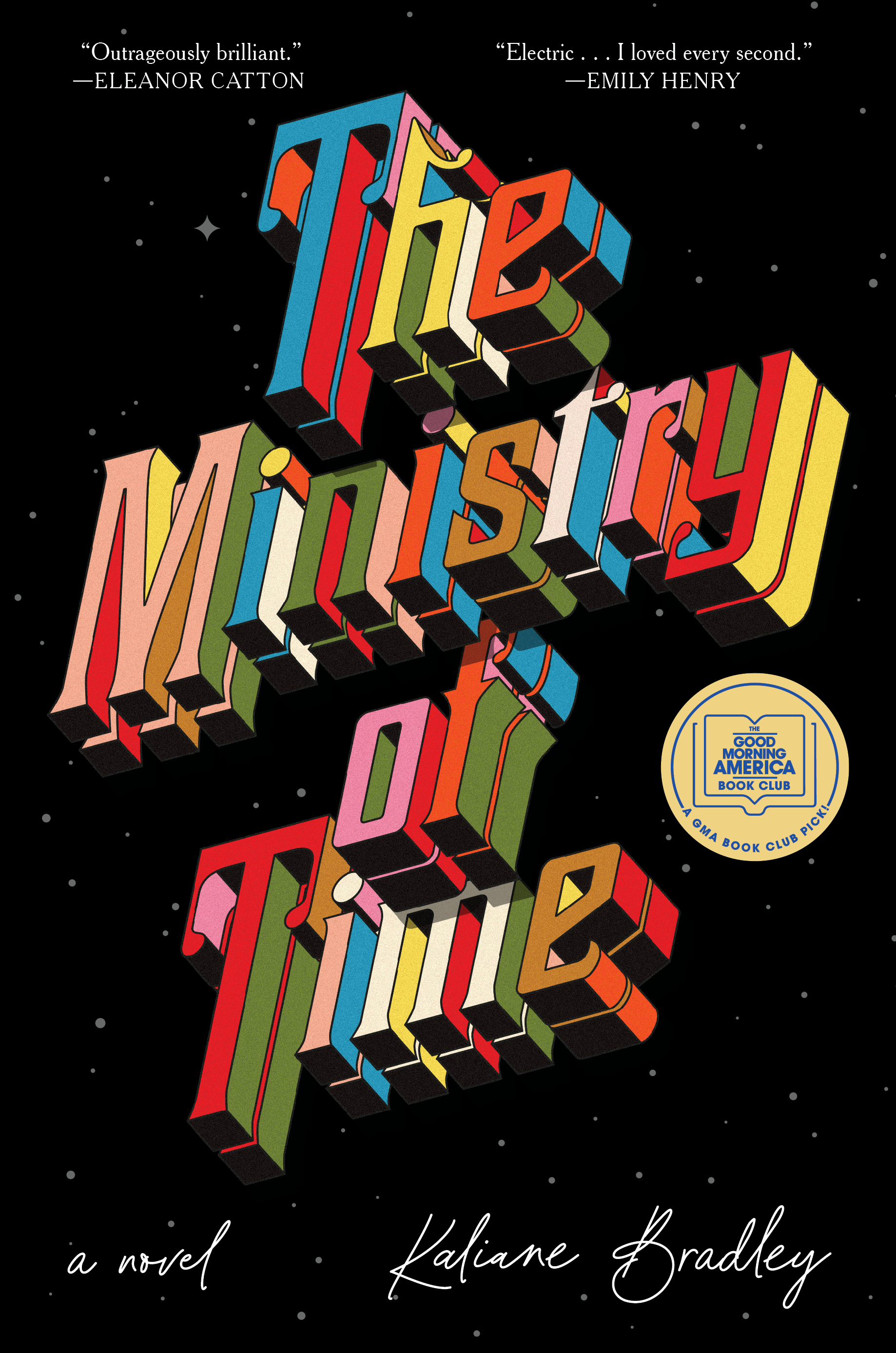 Book cover of The Ministry of Time by Kaliane Bradley.