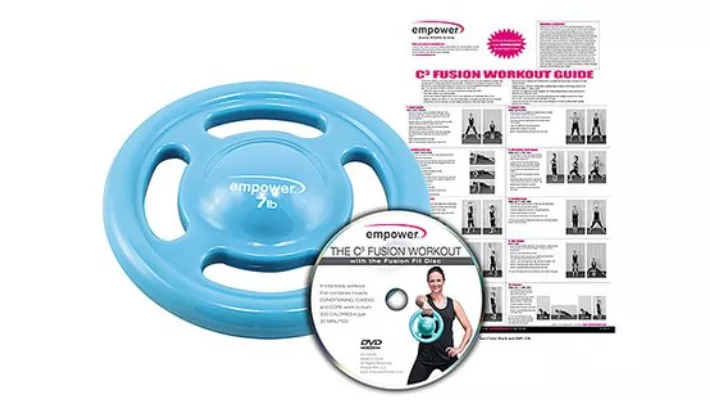 Exercise weight and dvd
