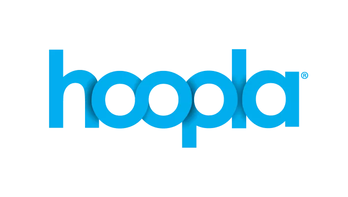 blue Hoopla logo